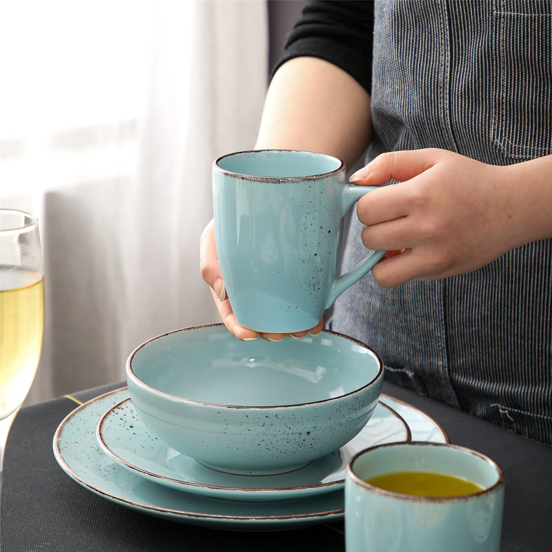 Latitude Run® Navia 32 Piece Dinnerware Set, Service for 8 & Reviews